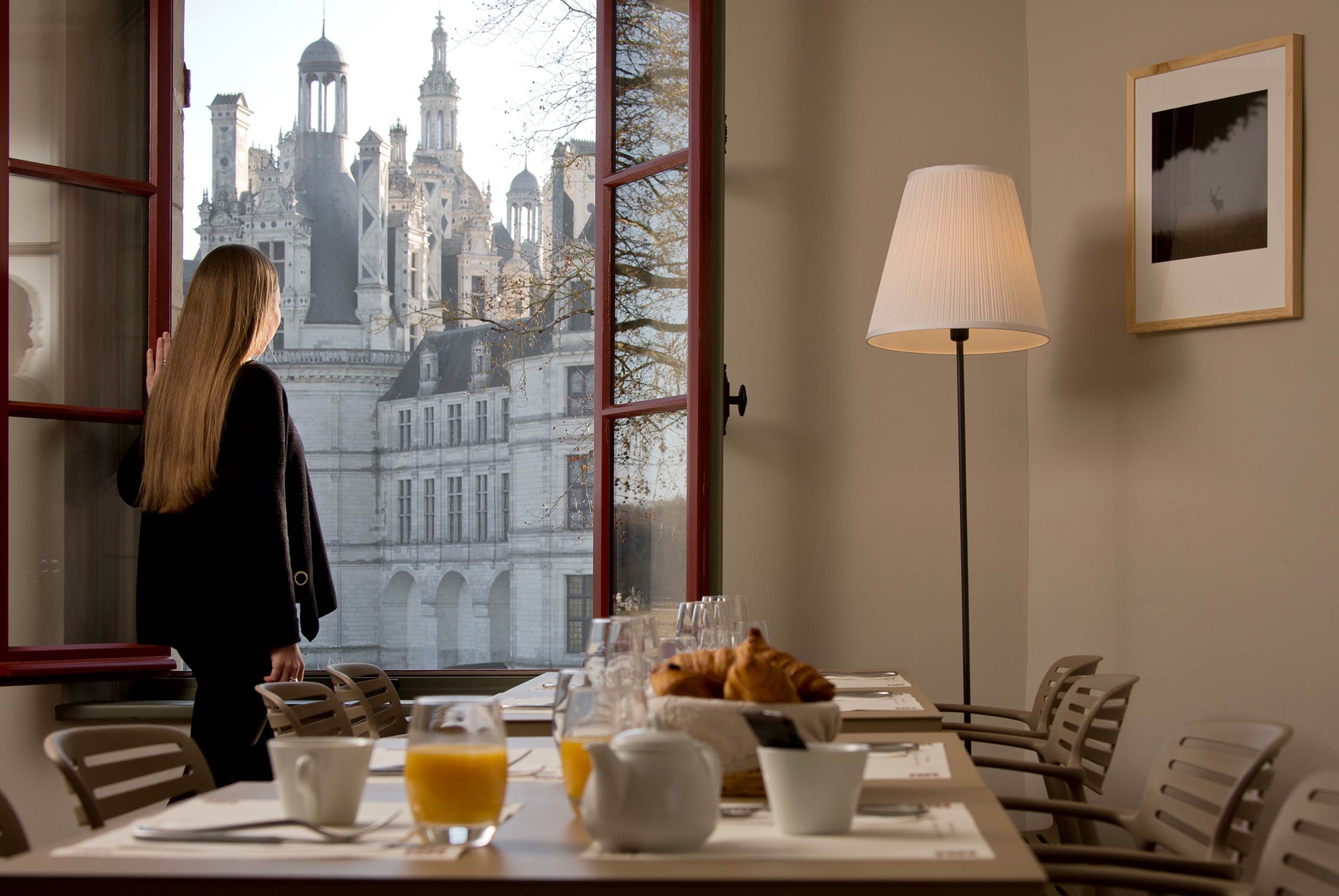 Brasserie Les Armes du Château - Vue sur le château de Chambord